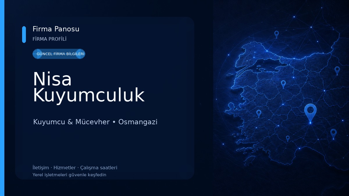 Nisa Kuyumculuk Kuyumcu & Mücevher