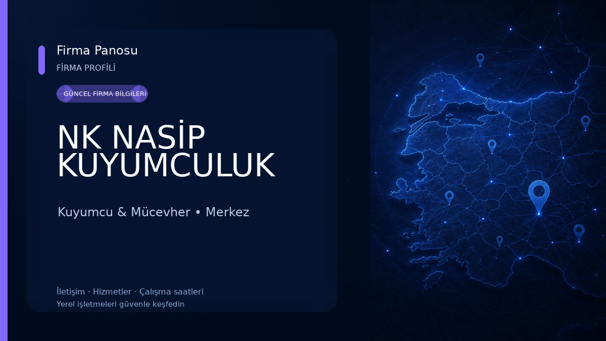 NK NASİP KUYUMCULUK Kuyumcu & Mücevher