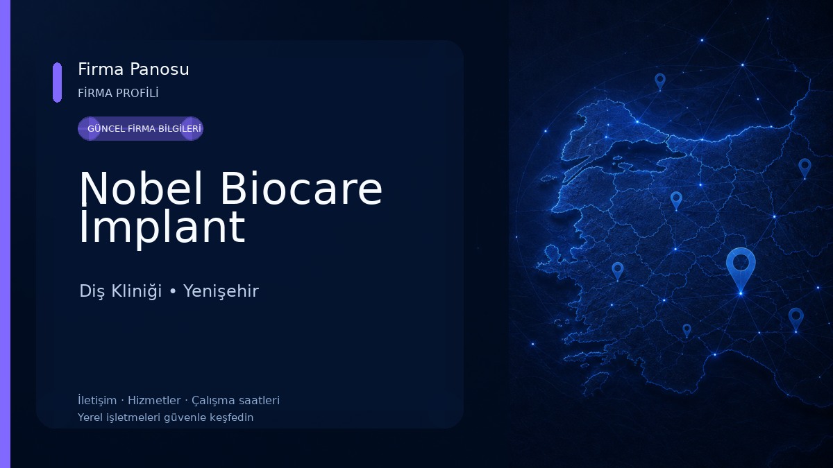 Nobel Biocare İmplant Diş Kliniği