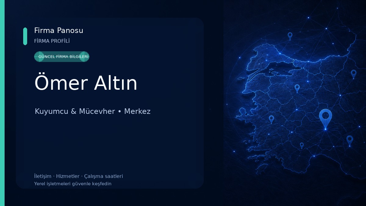 Ömer Altın Kuyumcu & Mücevher