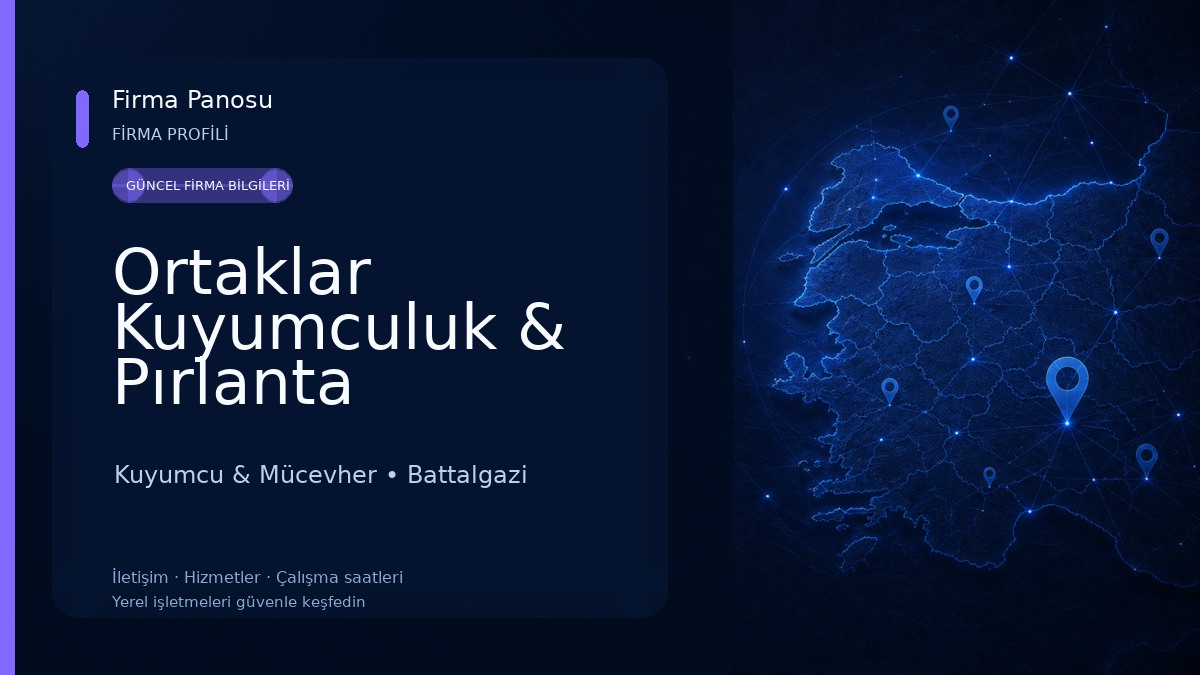 Ortaklar Kuyumculuk & Pırlanta Kuyumcu & Mücevher