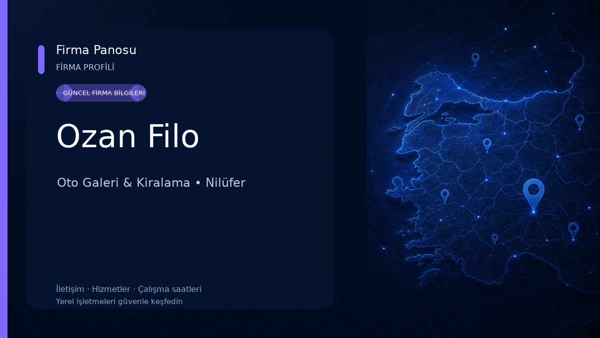 Ozan Filo Oto Galeri & Kiralama