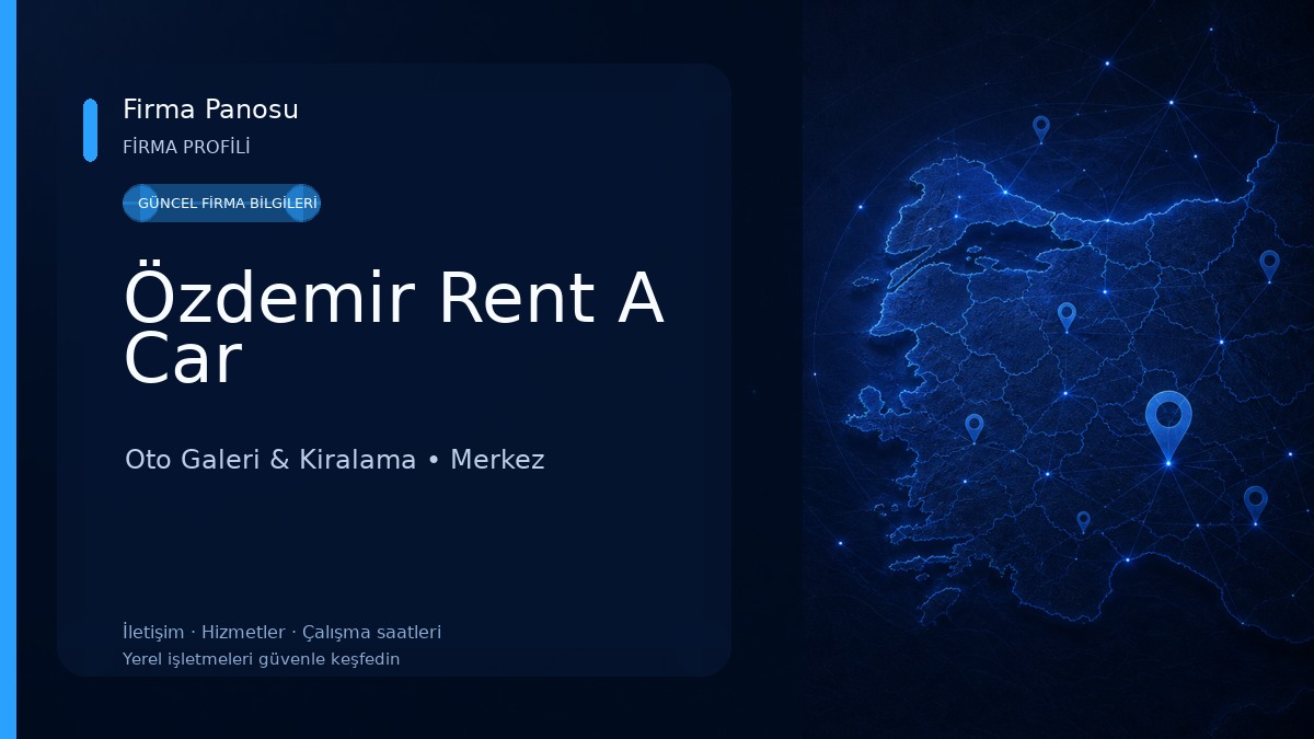 Özdemir Rent A Car 