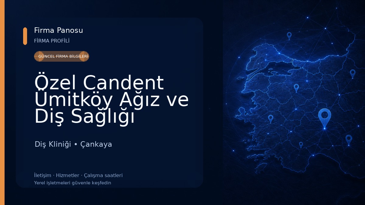 Özel Candent Ümitköy Ağız ve Diş Sağlığı Merkezi Diş Kliniği