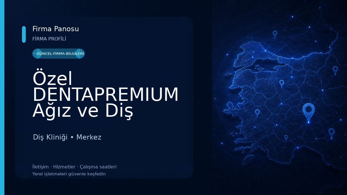 Özel DENTAPREMIUM Ağız ve Diş Sağlığı Polikliniği Diş Kliniği