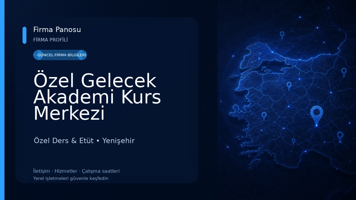 Özel Gelecek Akademi Kurs Merkezi 