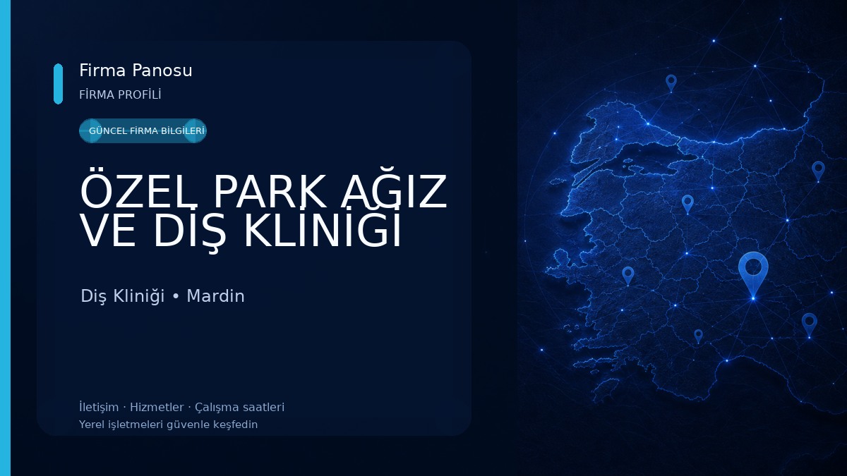 ÖZEL PARK AĞIZ VE DİŞ KLİNİĞİ Diş Kliniği