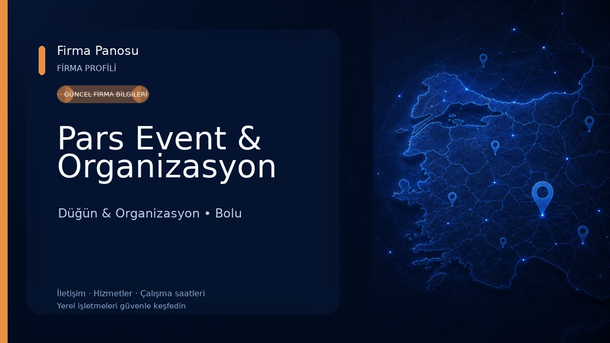 Pars Event & Organizasyon Düğün & Organizasyon