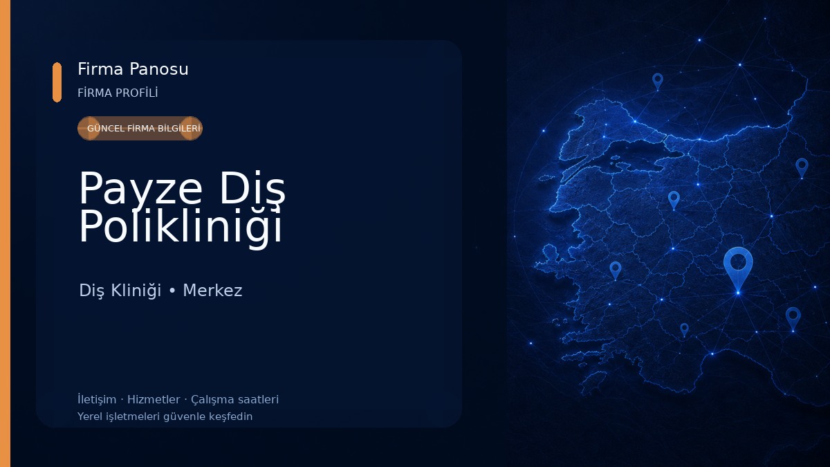 Payze Diş Polikliniği Diş Kliniği