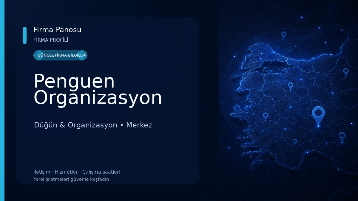 Penguen Organizasyon Düğün & Organizasyon