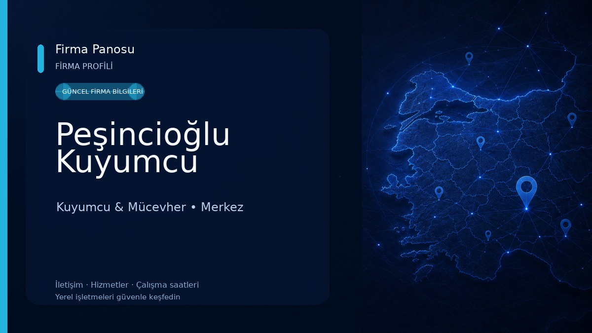Peşincioğlu Kuyumcu 