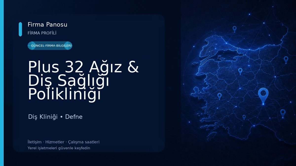 Plus 32 Ağız & Diş Sağlığı Polikliniği Diş Kliniği