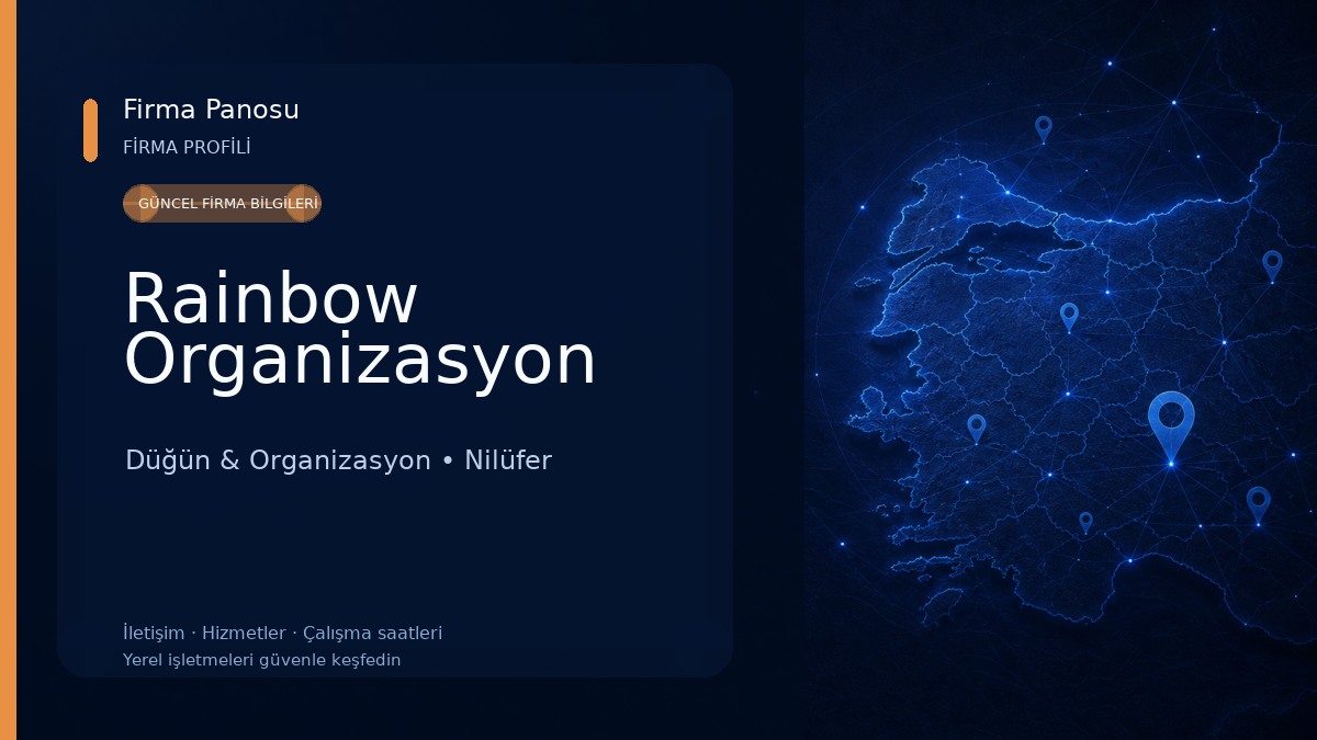 Rainbow Organizasyon Düğün & Organizasyon