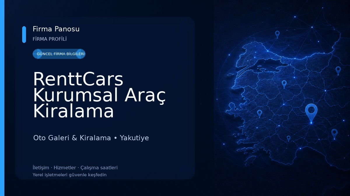 RenttCars Kurumsal Araç Kiralama Oto Galeri & Kiralama