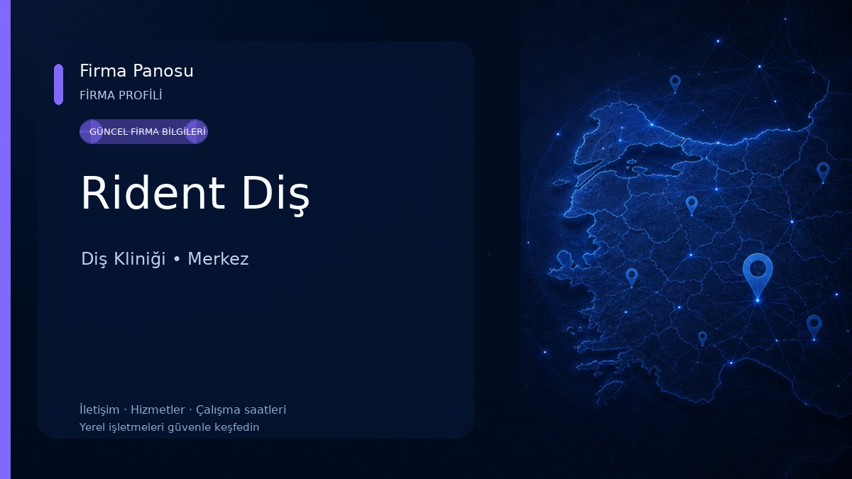 Rident Diş Diş Kliniği