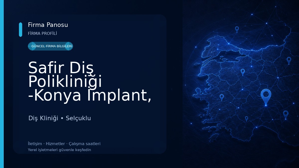 Safir Diş Polikliniği -Konya İmplant, Konya Diş, Konya Zirkonyum Kaplama, Konya Lamine Kaplama- Diş Kliniği