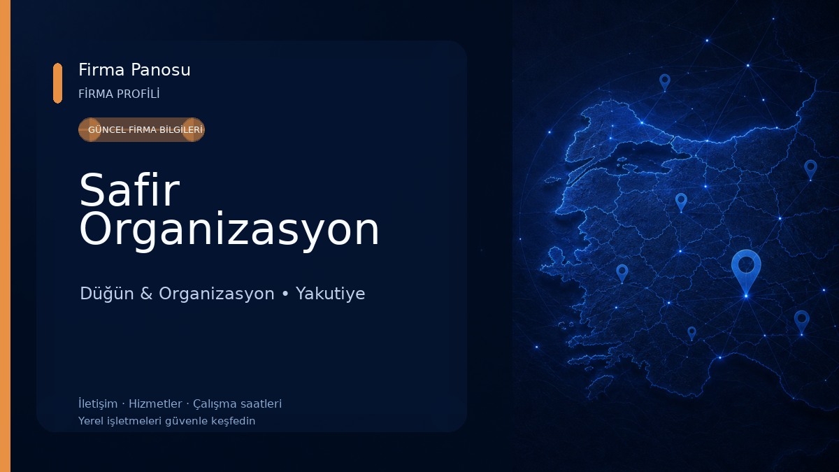 Safir Organizasyon Düğün & Organizasyon