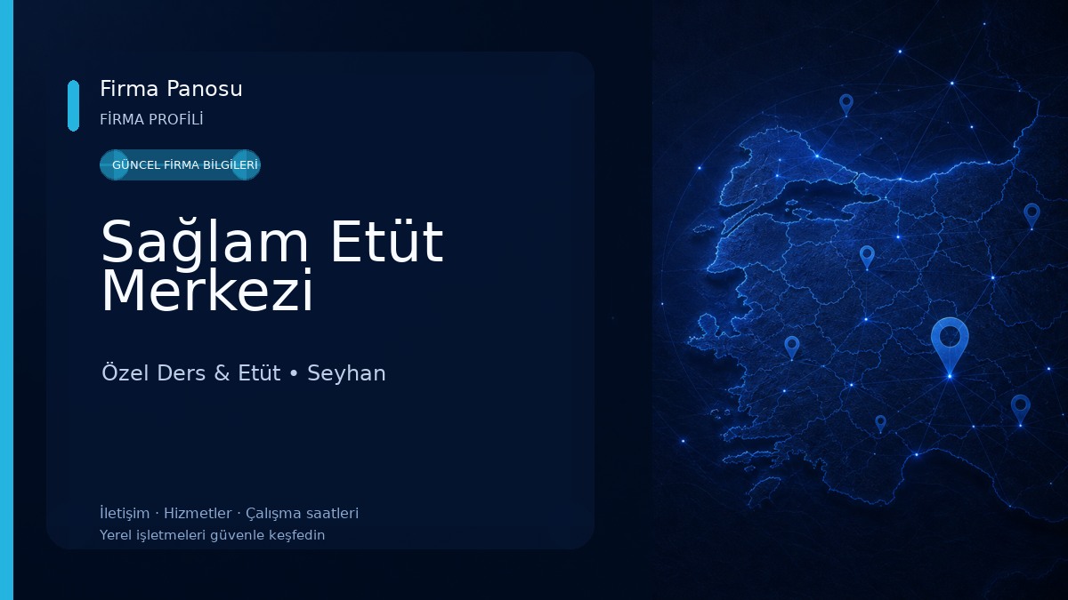 Sağlam Etüt Merkezi Özel Ders & Etüt