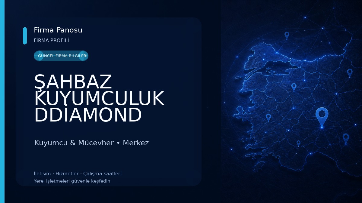 ŞAHBAZ KUYUMCULUK DDİAMOND