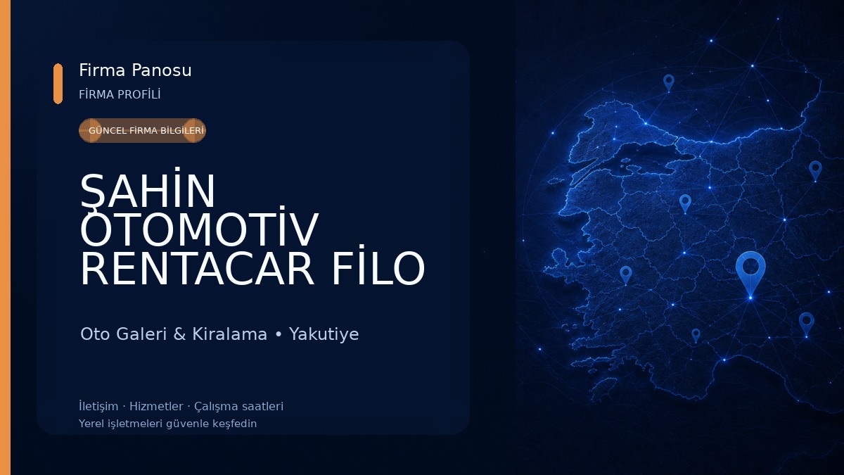 ŞAHİN OTOMOTİV RENTACAR FİLO KİRALAMA ERZURUM Oto Galeri & Kiralama