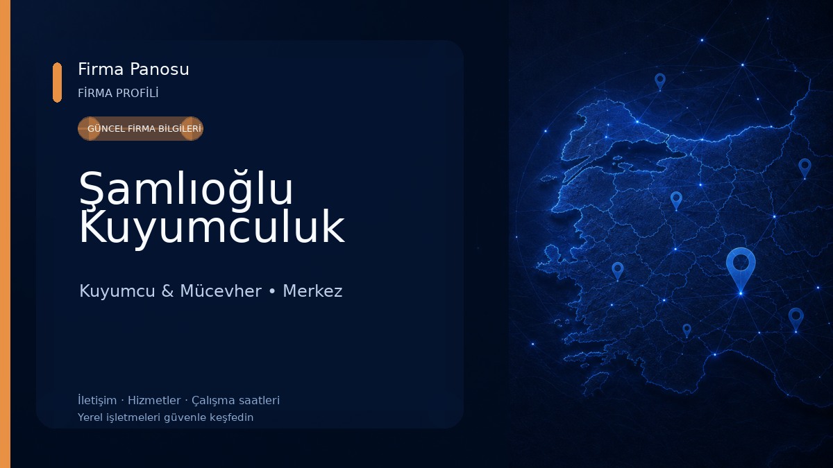 Şamlıoğlu Kuyumculuk