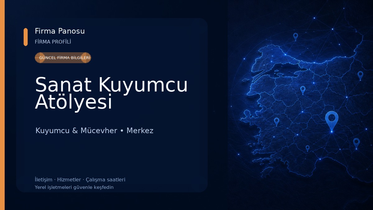 Sanat Kuyumcu Atölyesi