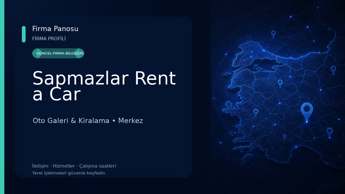 Sapmazlar Rent a Car Oto Galeri & Kiralama