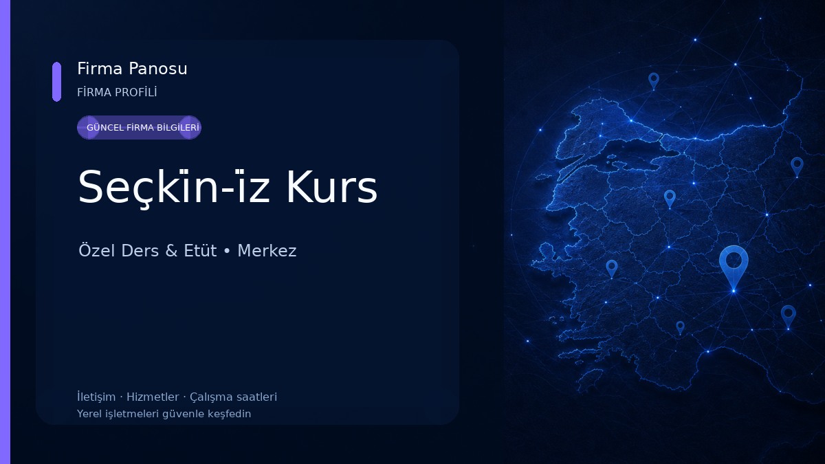 Seçki̇n-i̇z Kurs 