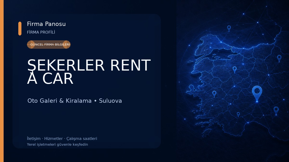 ŞEKERLER RENT A CAR Oto Galeri & Kiralama