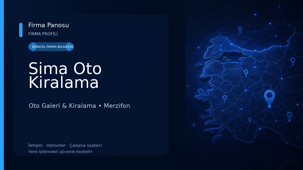 Sima Oto Kiralama Oto Galeri & Kiralama