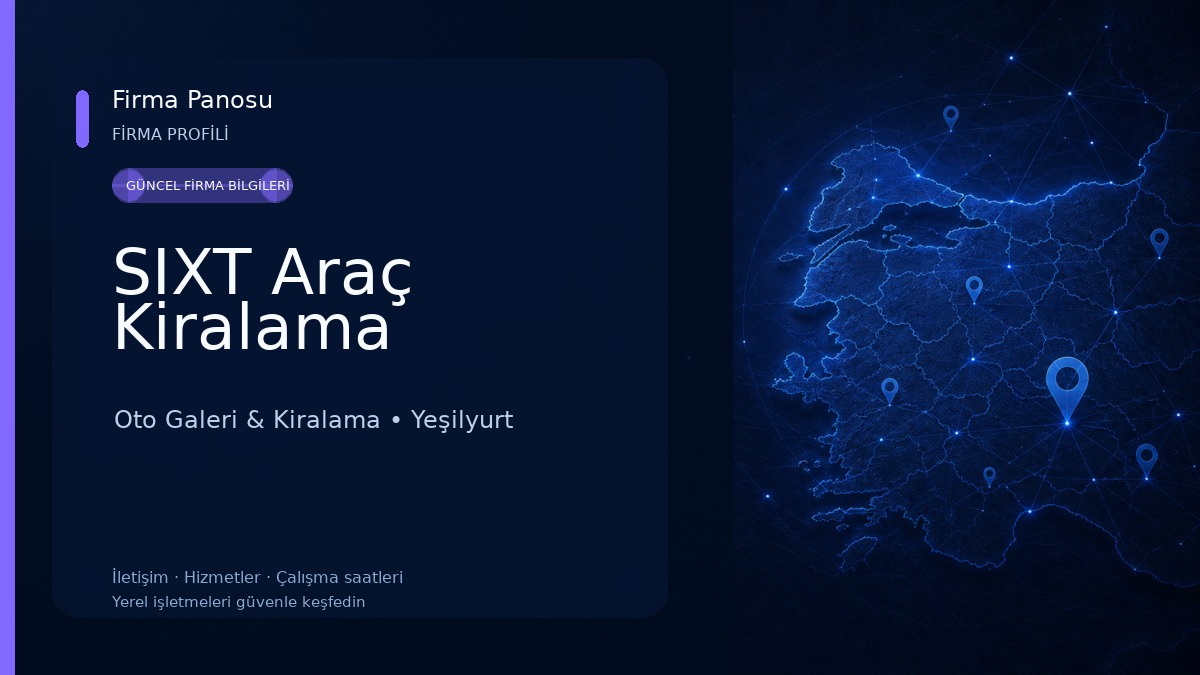 SIXT Araç Kiralama Oto Galeri & Kiralama
