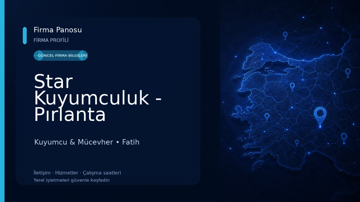 Star Kuyumculuk - Pırlanta Mücevher Üreticisi 