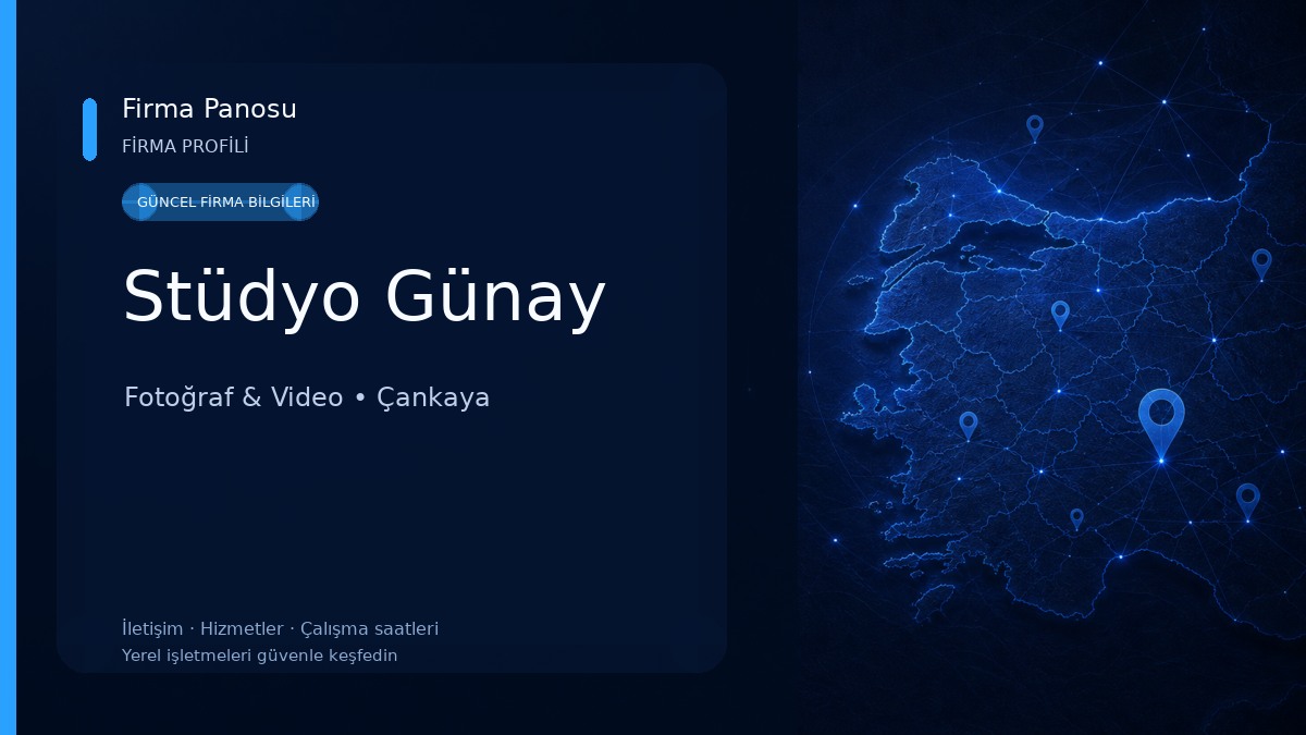 Stüdyo Günay Fotoğraf & Video