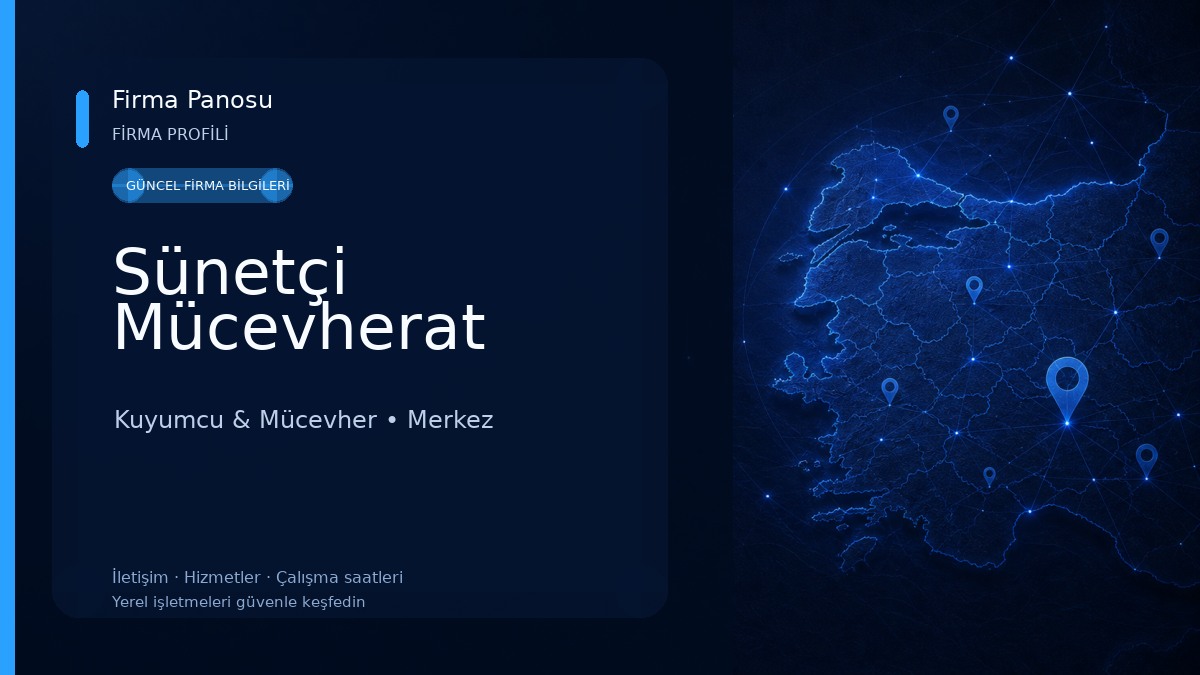 Sünetçi Mücevherat Kuyumcu & Mücevher