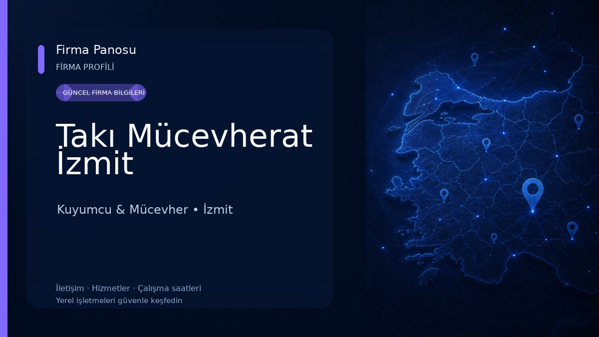 Takı Mücevherat İzmit Kuyumcu & Mücevher