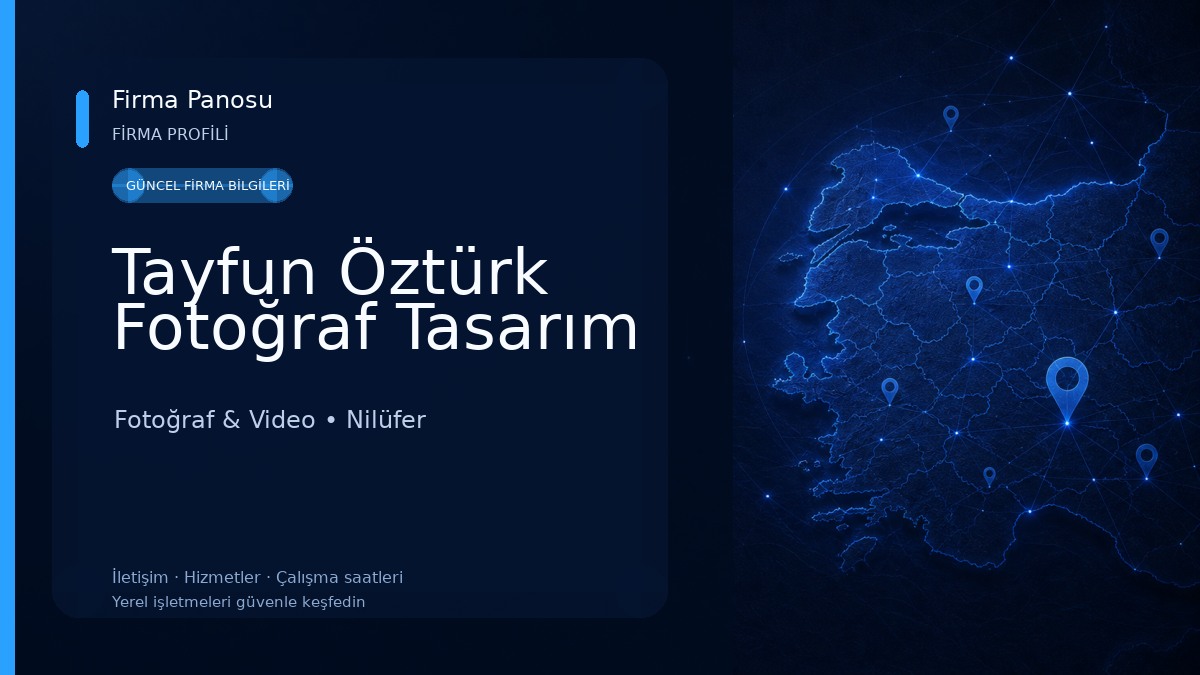 Tayfun Öztürk Fotoğraf Tasarım Fotoğraf & Video