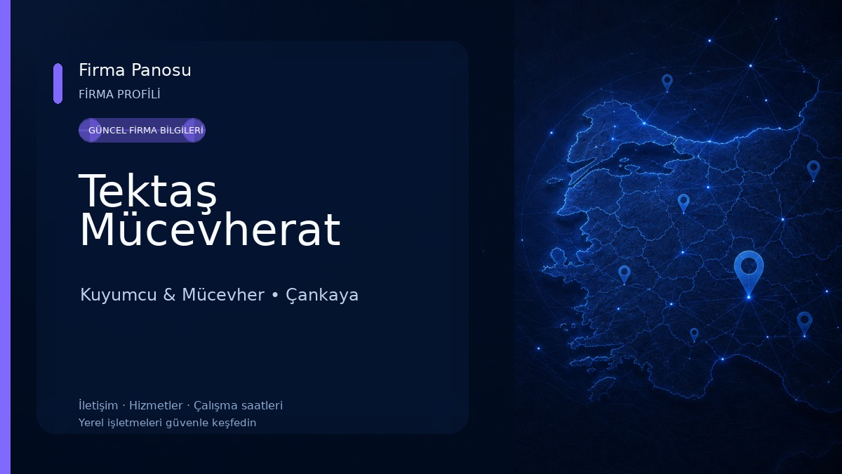 Tektaş Mücevherat