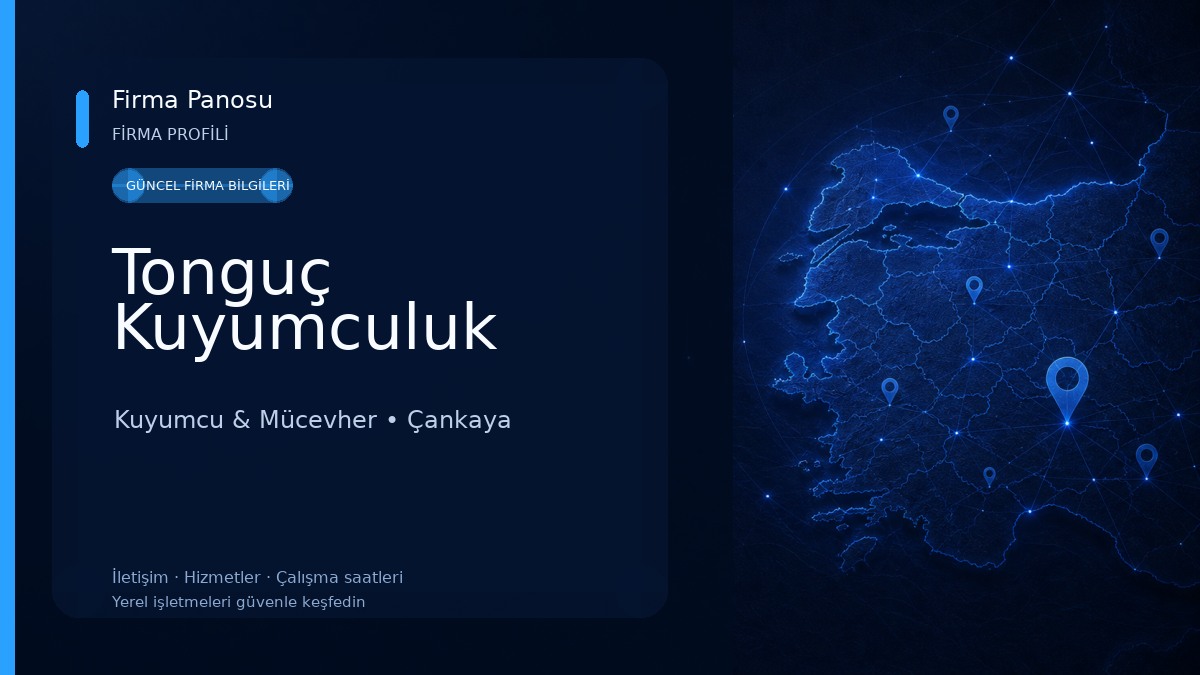 Tonguç Kuyumculuk Kuyumcu & Mücevher