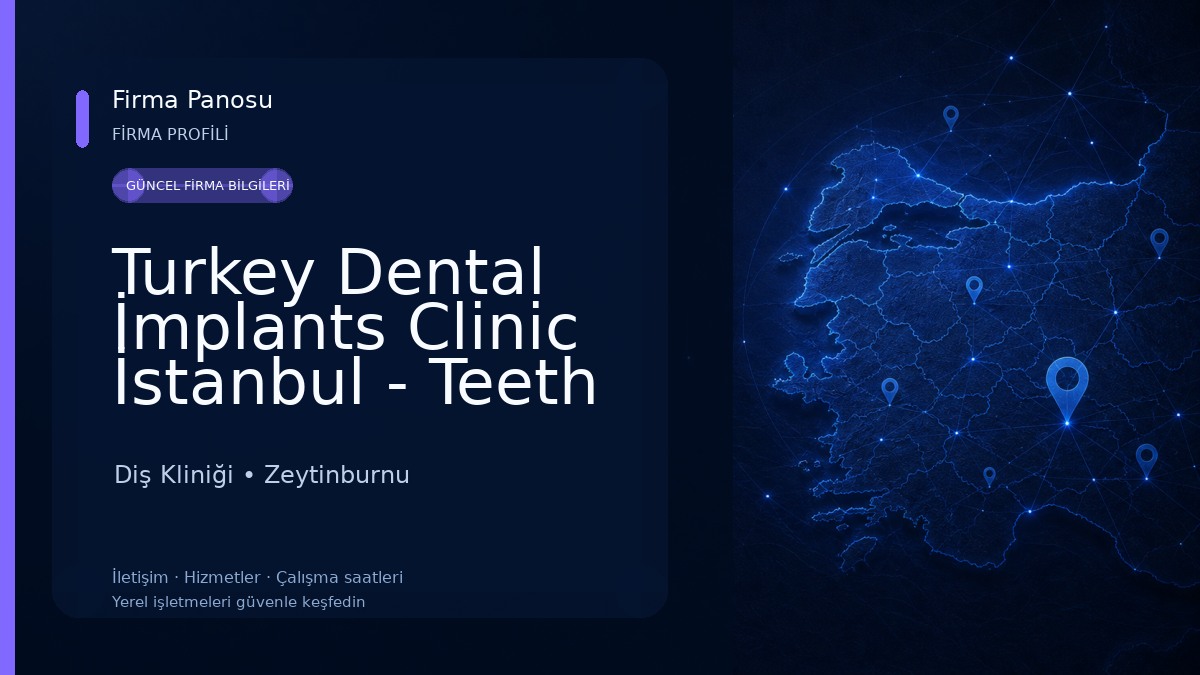 Turkey Dental İmplants Clinic İstanbul - Teeth İmplants | Turkey Dentist | Best Dentist in Turkey | Dental Clinic Turkey Diş Kliniği