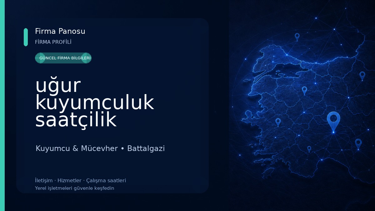 uğur kuyumculuk saatçilik