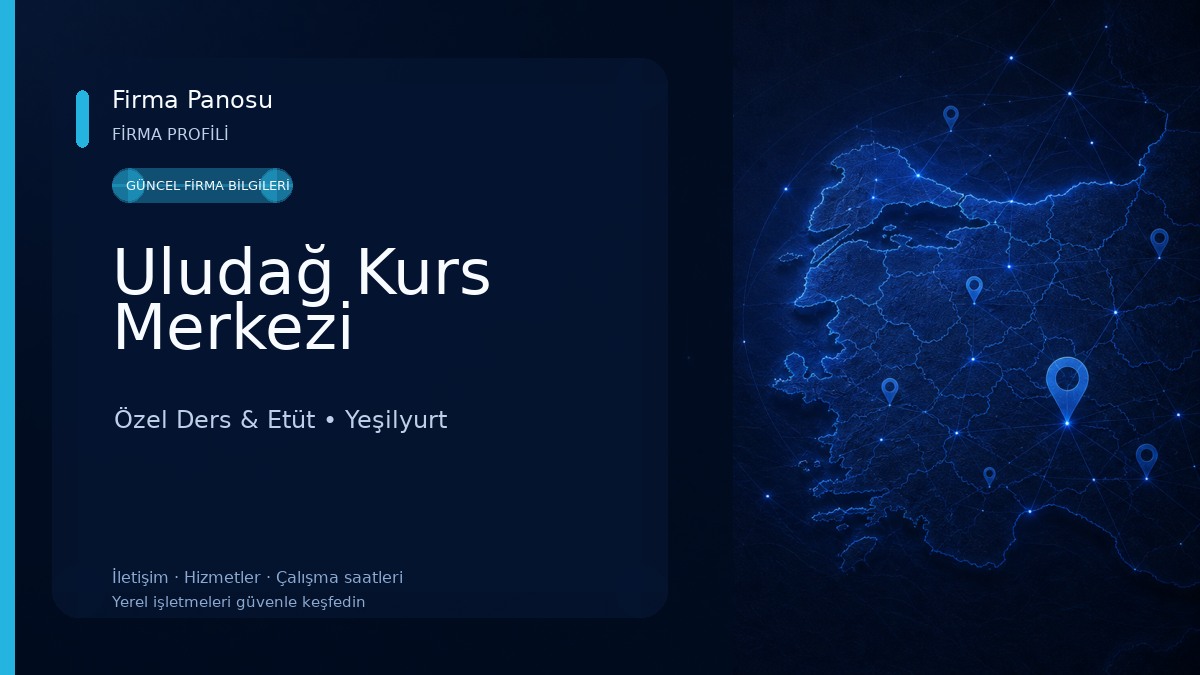 Uludağ Kurs Merkezi Özel Ders & Etüt