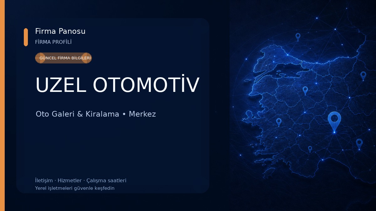 UZEL OTOMOTİV Oto Galeri & Kiralama