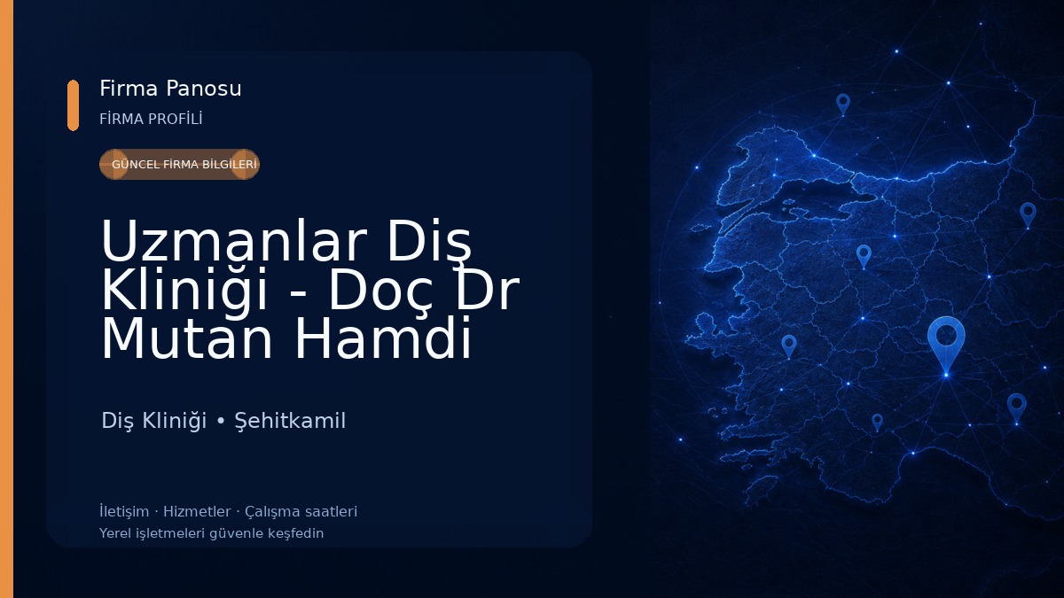 Uzmanlar Diş Kliniği - Doç Dr Mutan Hamdi ARAS - Doç Dr Cihan YILDIRIM - Dt Celil İYİKESİCİ Diş Kliniği