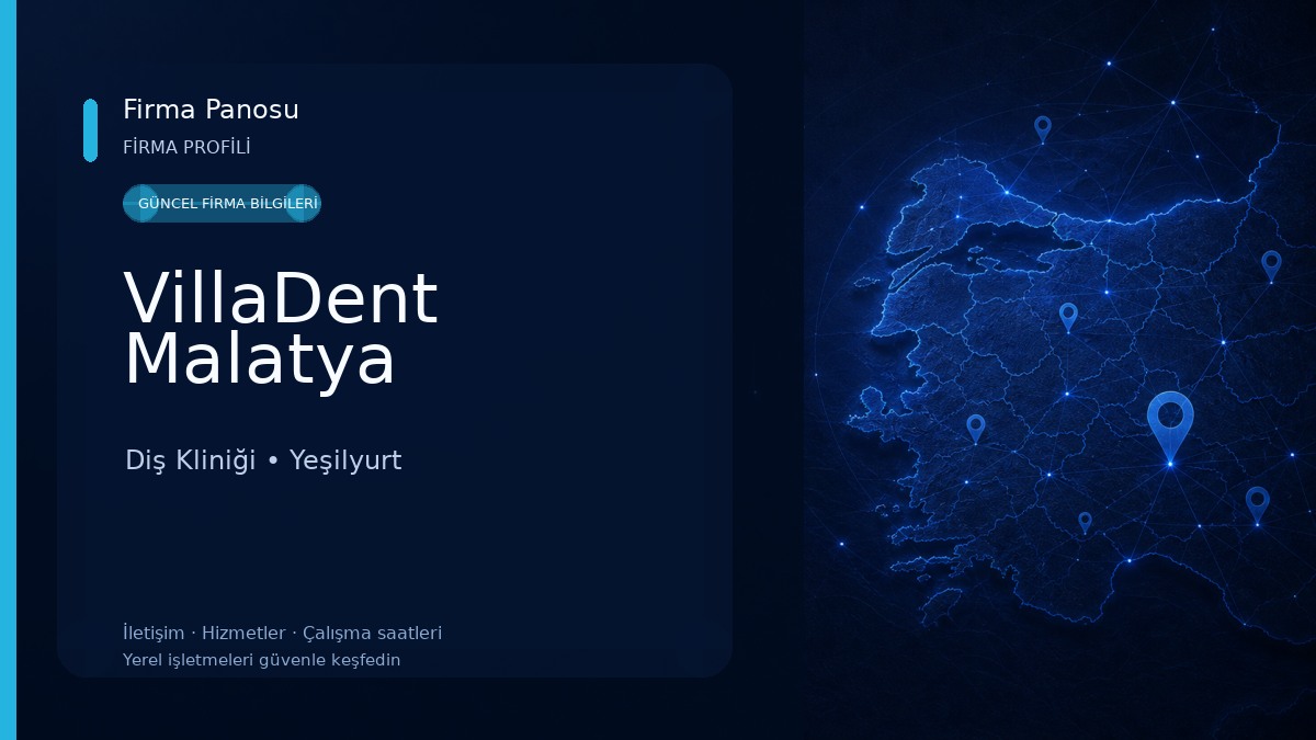 VillaDent Malatya Diş Kliniği
