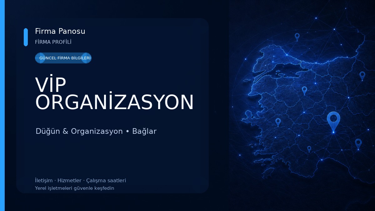 VİP ORGANİZASYON Düğün & Organizasyon
