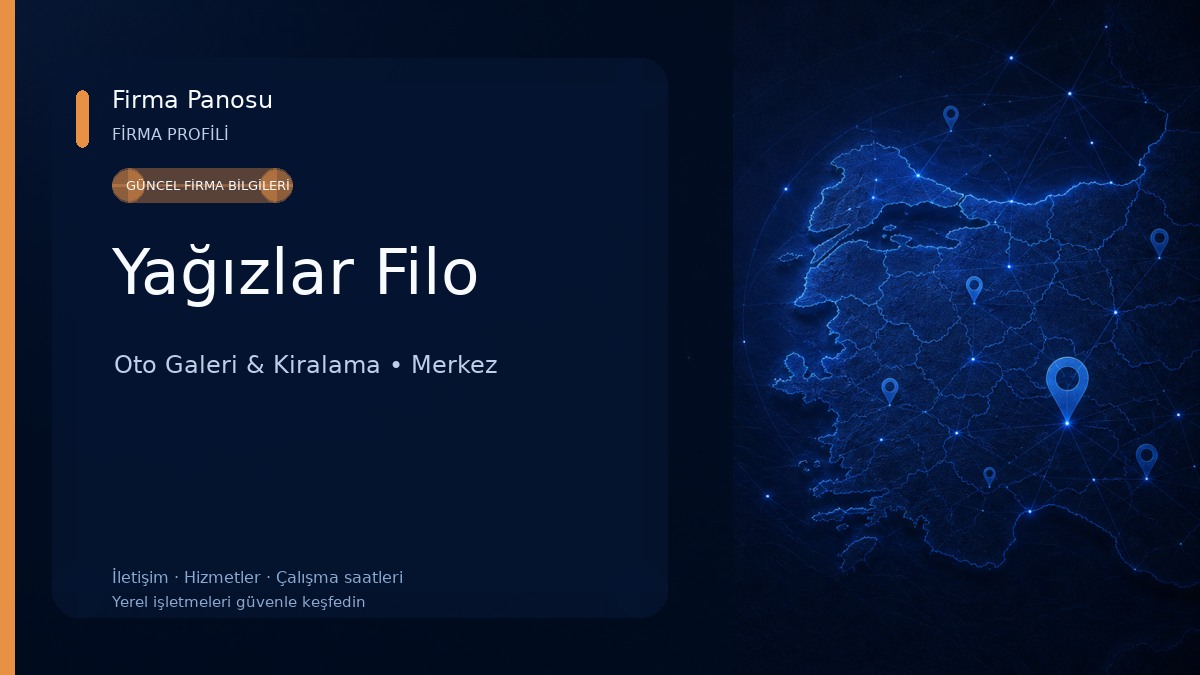 Yağızlar Filo Oto Galeri & Kiralama