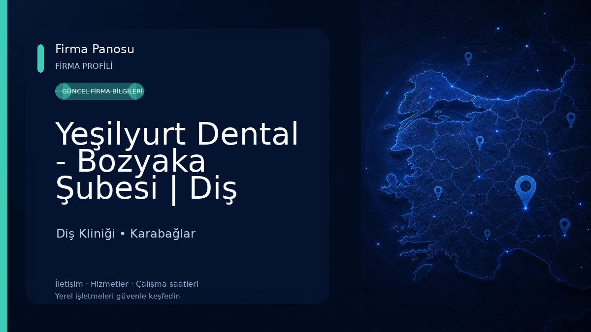 Yeşilyurt Dental - Bozyaka Şubesi | Diş doktoru bozyaka, İmplant İzmir, Zirkonyum İzmir Diş Kliniği