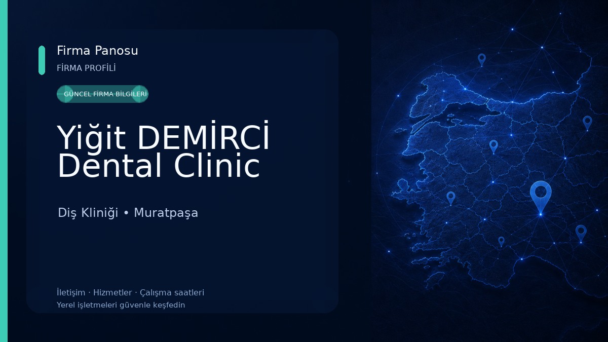Yiğit DEMİRCİ Dental Clinic Diş Kliniği