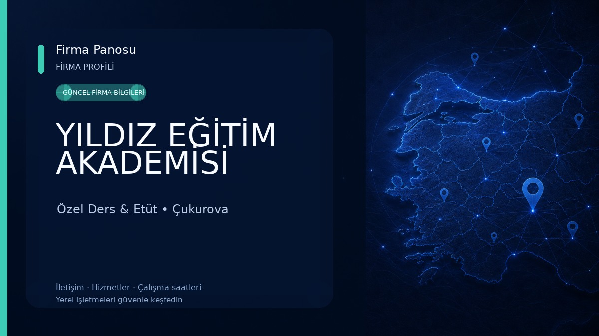 YILDIZ EĞİTİM AKADEMİSİ Özel Ders & Etüt