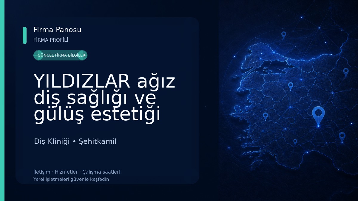 YILDIZLAR ağız diş sağlığı ve gülüş estetiği (İmplant Merkezi) Diş Kliniği